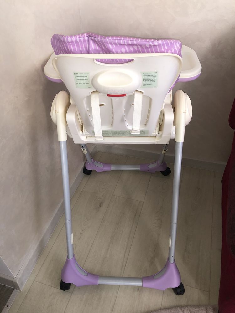 Стільчик для годування Chicco Polli 2 in 1