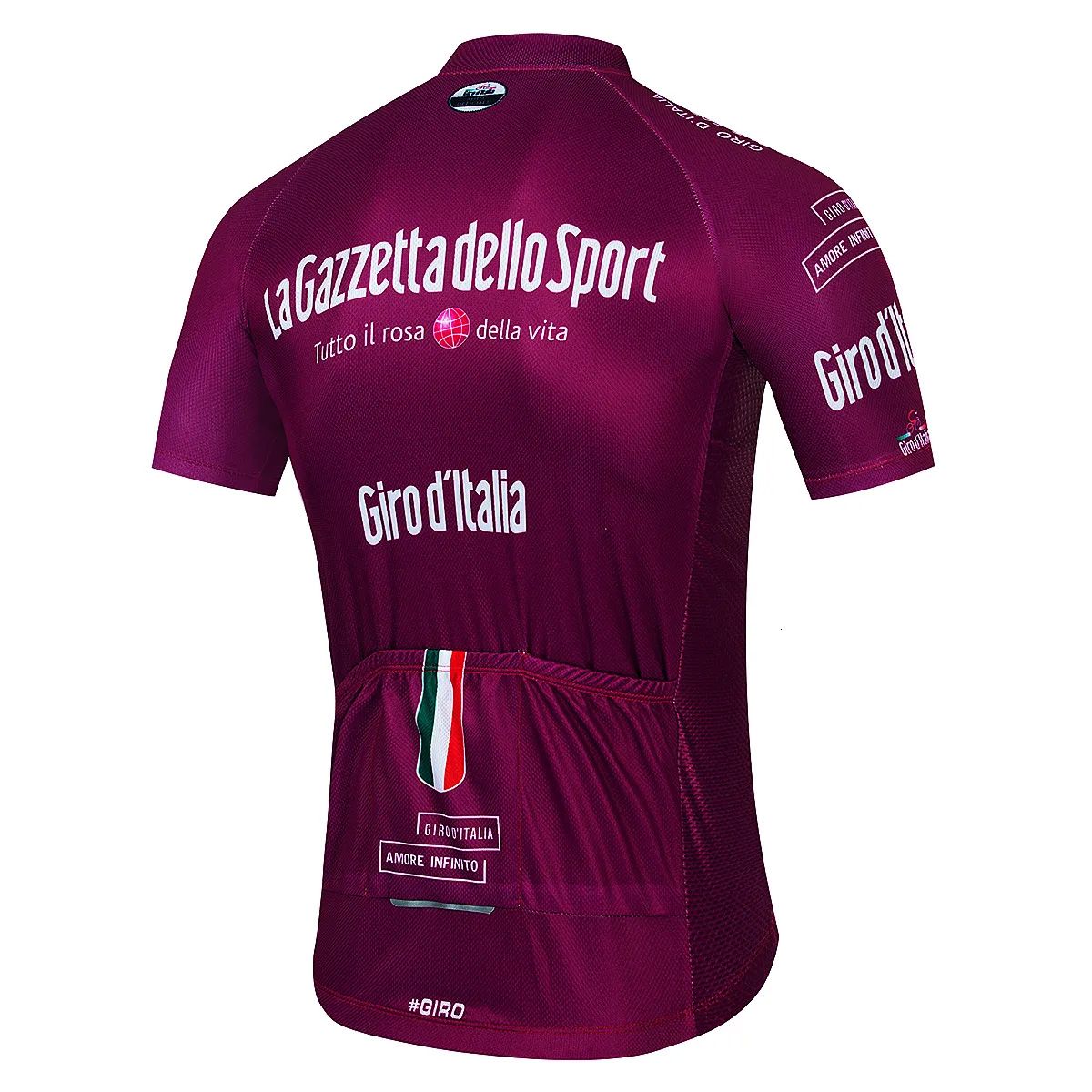 Męska koszulka rowerowa kolarska Giro d’Italia Wydłużony tył, 3