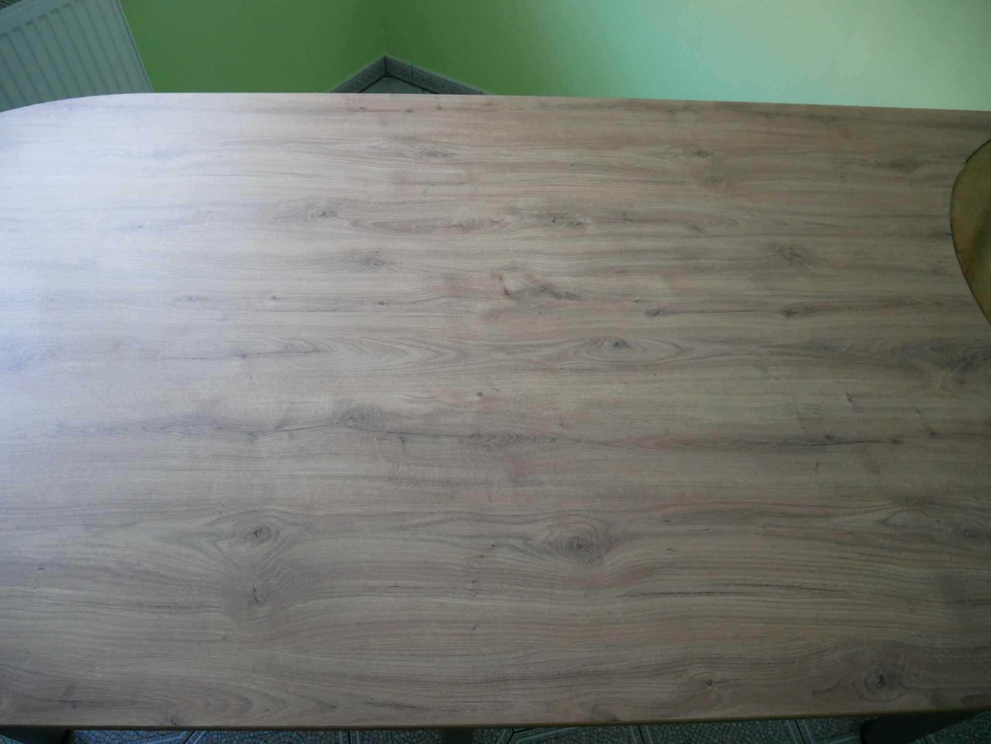 Stół PRL - 110 cm rozsuwany na 158/110 cm + dostawka do 353 cm / dowóz