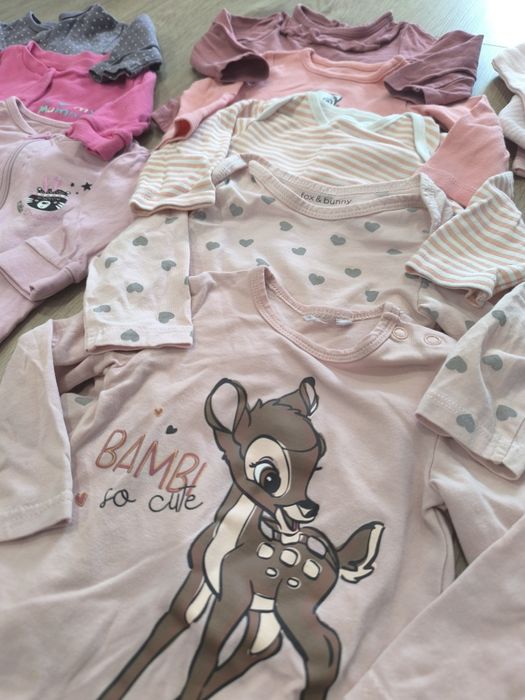 Paka ubrań 68 pajace, body, kaftany, bluzy GRATIS
