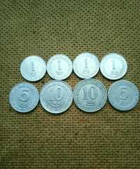 Монети Північна Корея.Ціна за всі монети.