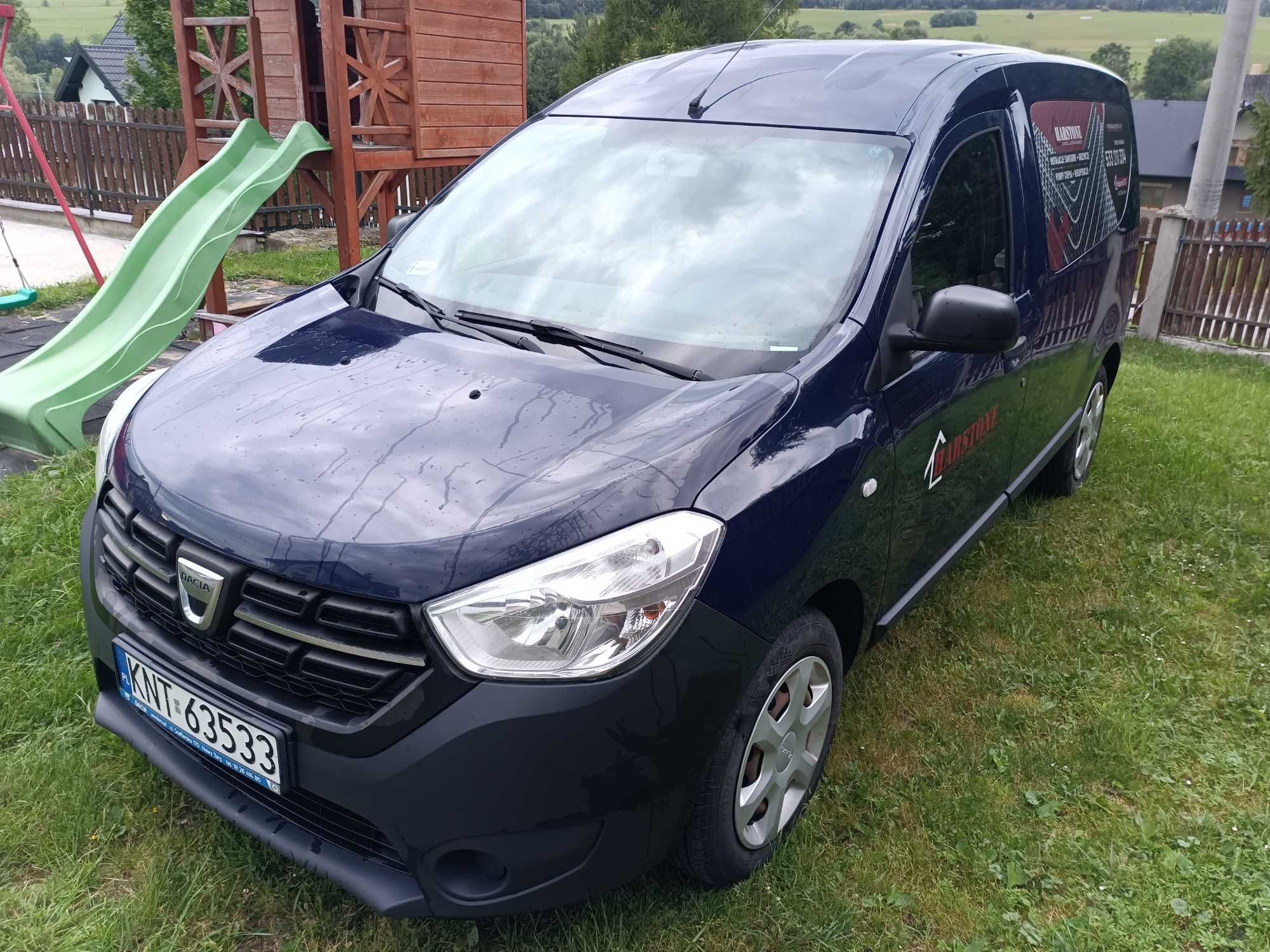 DACIA DOKKER 2017r 1,6l 102KM LPG bezwypadkowy, pierwszy właściciel