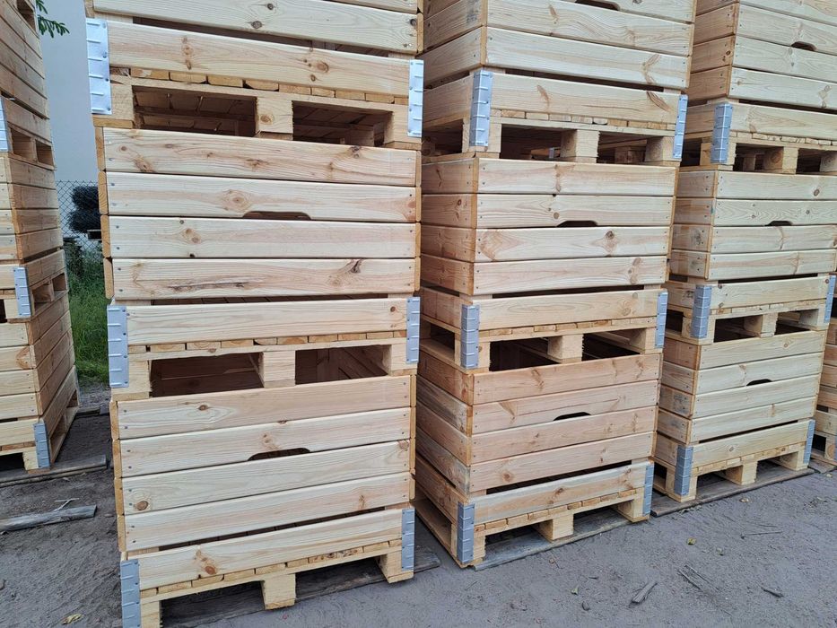 Skrzyniopalety drewniane