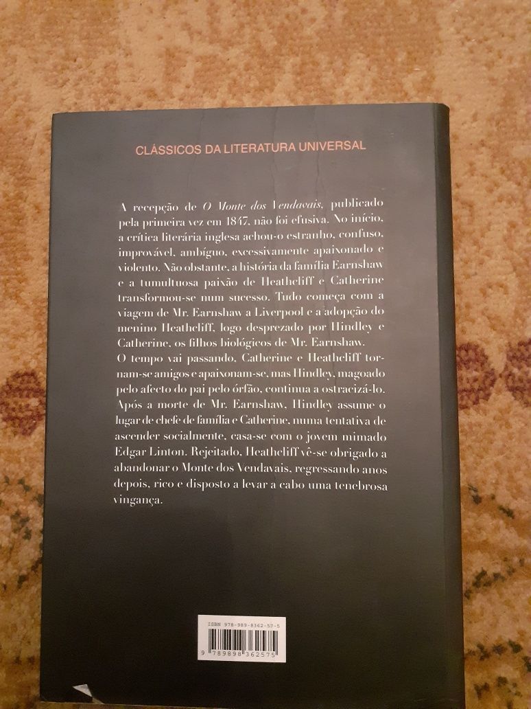 Livro o monte dos Vendavais