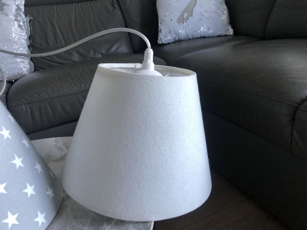 Lampa wiszaca 3 klosze gwiazdki