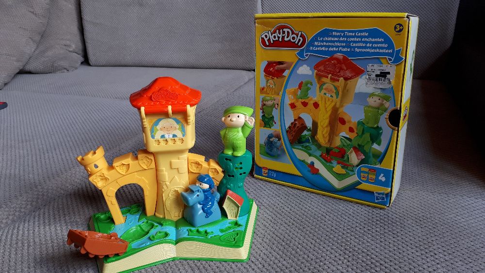 zabawa ciastoliną Hasbro Play-Doh Story Time Castle