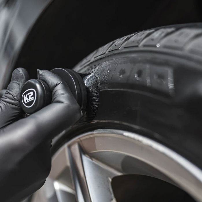 K2 Traco PRO aplikator do dressingu z gęstym włosiem + stojak D7040