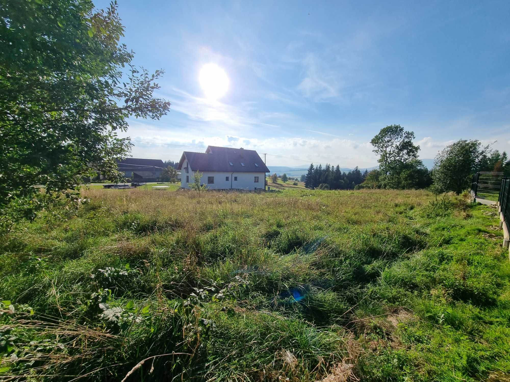 Działka budowlana z widokiem na Babią Górę ORAWKA