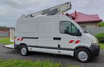 renault master versalift et-36-ne zwyżka podnośnik koszowy 13,4m