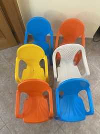 cadeiras para crianças usadas