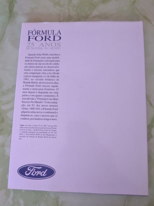 Para venda Livro da Ford