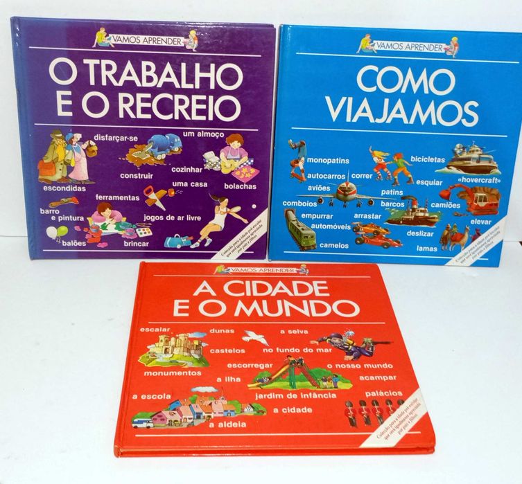 Livros da Coleção - Vamos Aprender