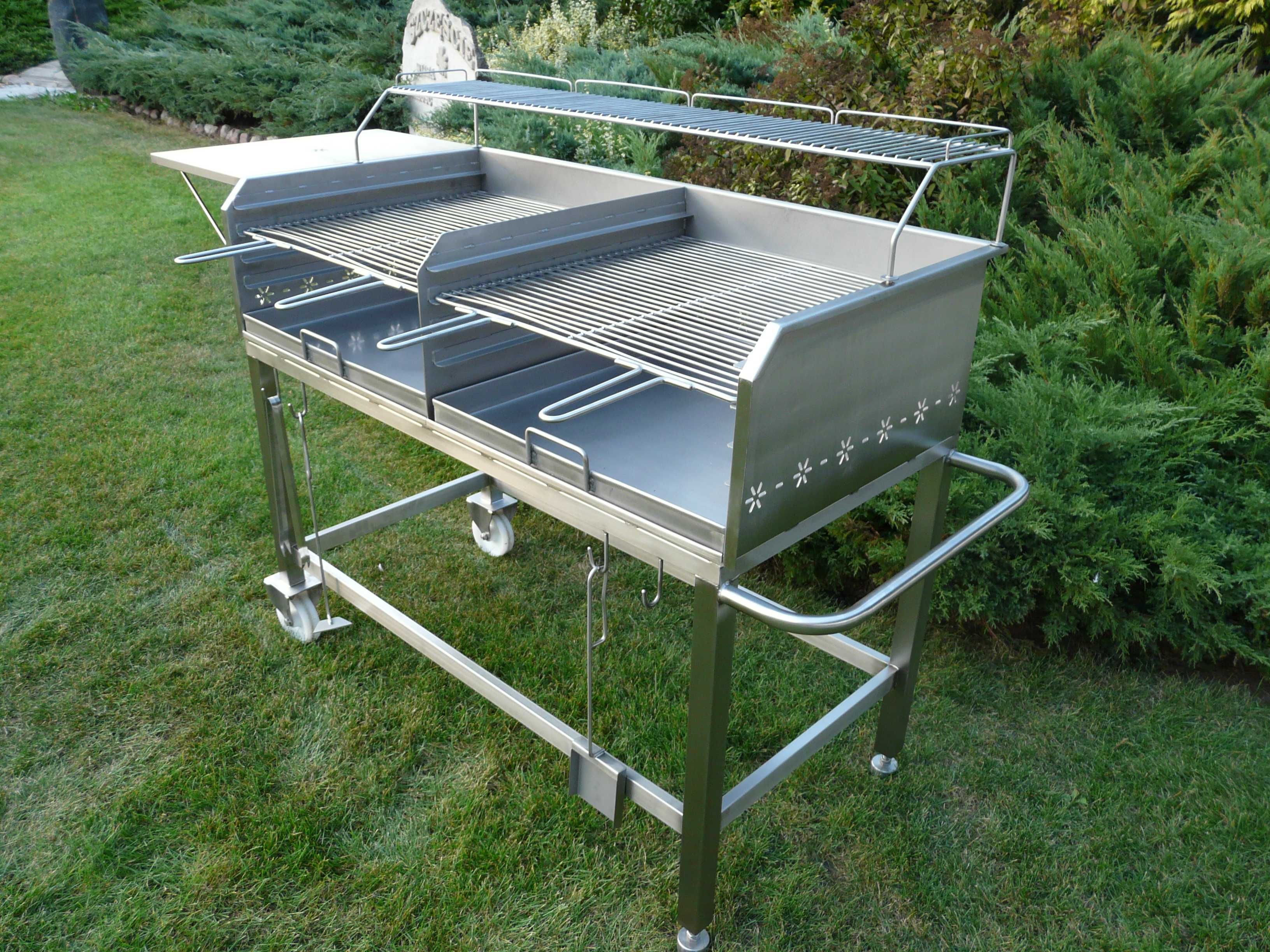 Gastronomiczny grill nierdzewny średni 1200 x 600