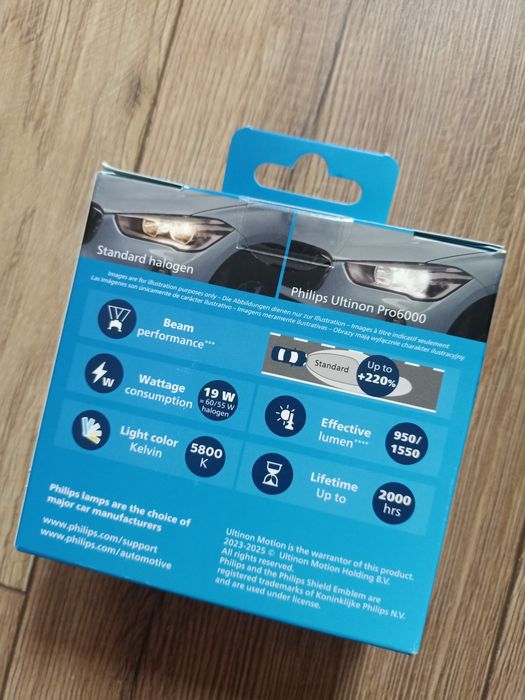 Philips H4 Ultinon Pro6000 HL Standard LED komplet