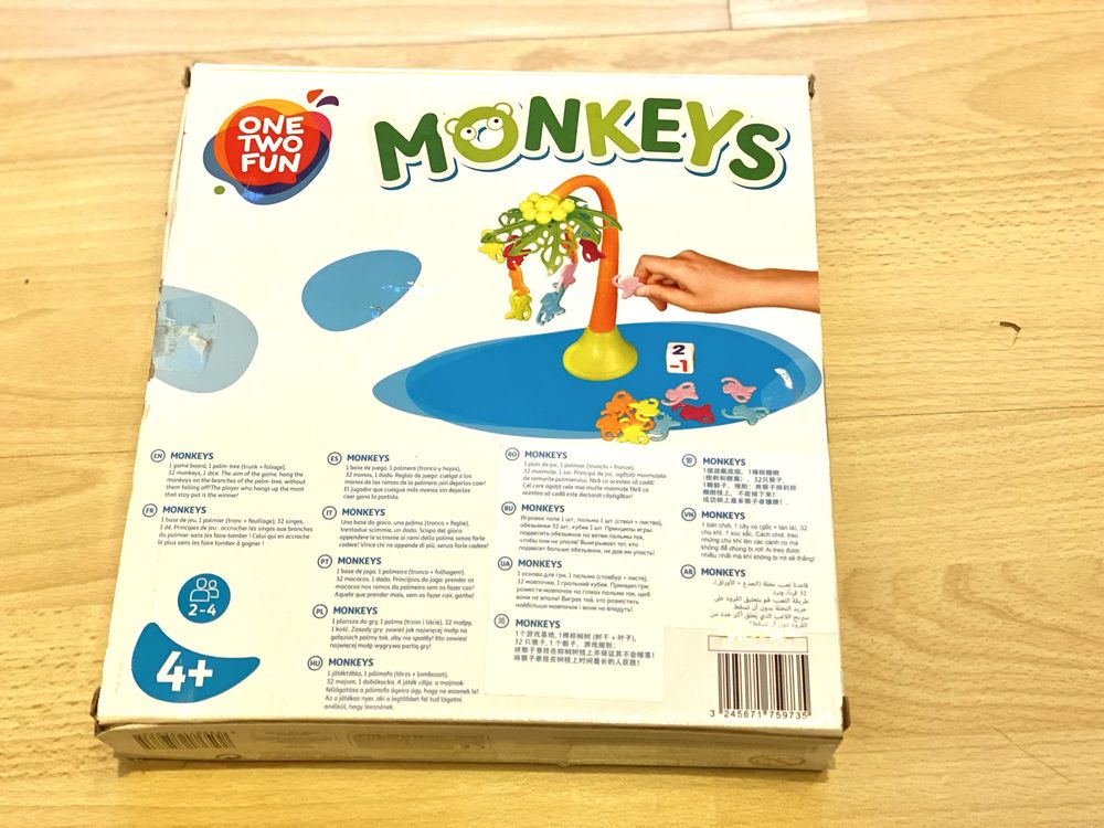 Monkeys, gra zręcznościowa Wiszące Małpki