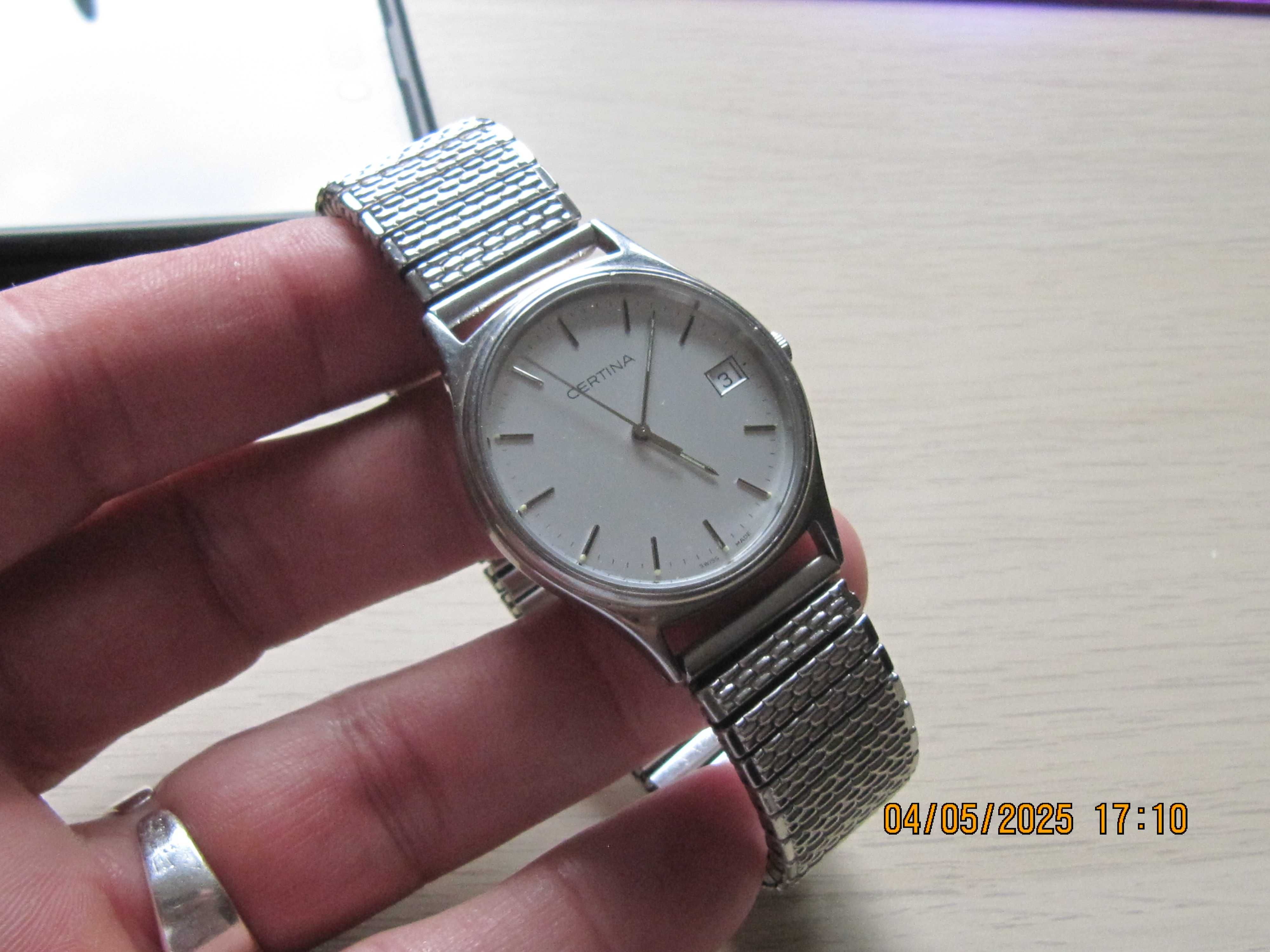 Certina quartz oryginalny zegarek