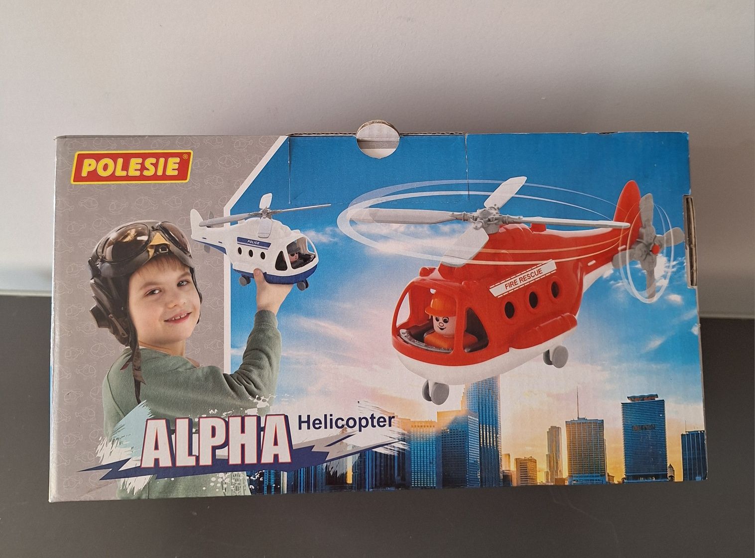 Helikopter firmy polesie śmigłowiec