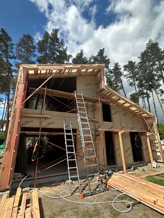 Каркасний будинок 130кв.м. Домокомплект