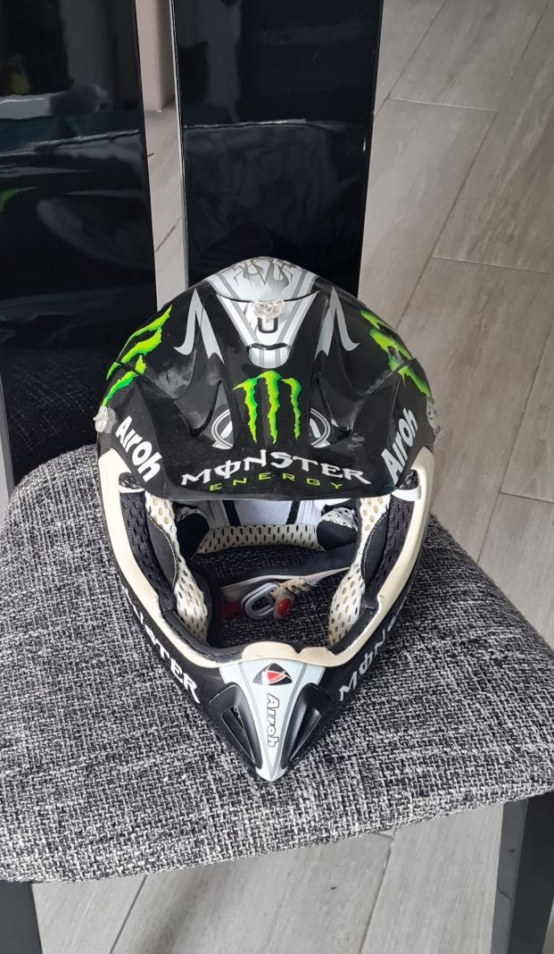 Capacete mota criança