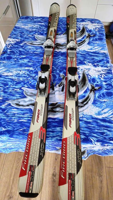 Narty zjazdowe męski - komplet