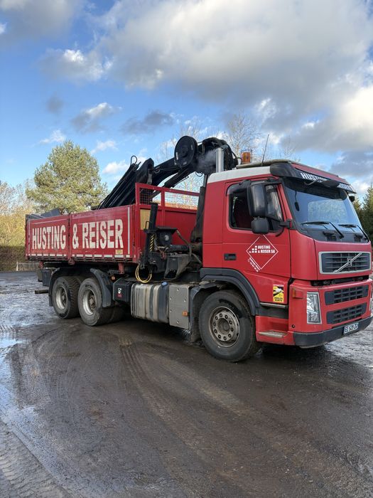 Volvo FM12, wywrotka na 3 strony, 6x4, hds hiab 244