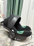 Автокрісло Cybex Aton B2 i-Size black + адаптери