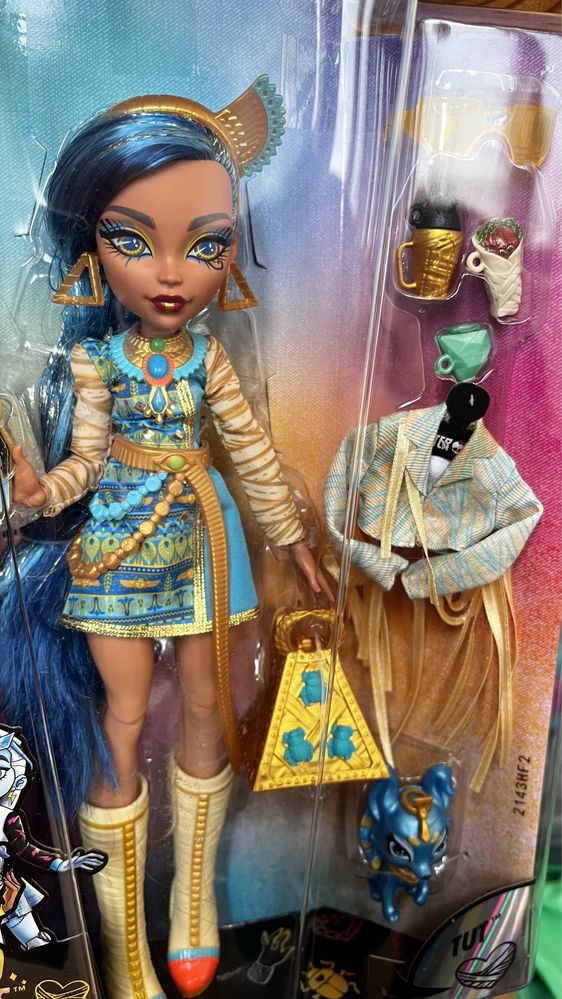 Монстер Хай Клео Де Ніл 2022 Monster High Cleo De Nile Posable