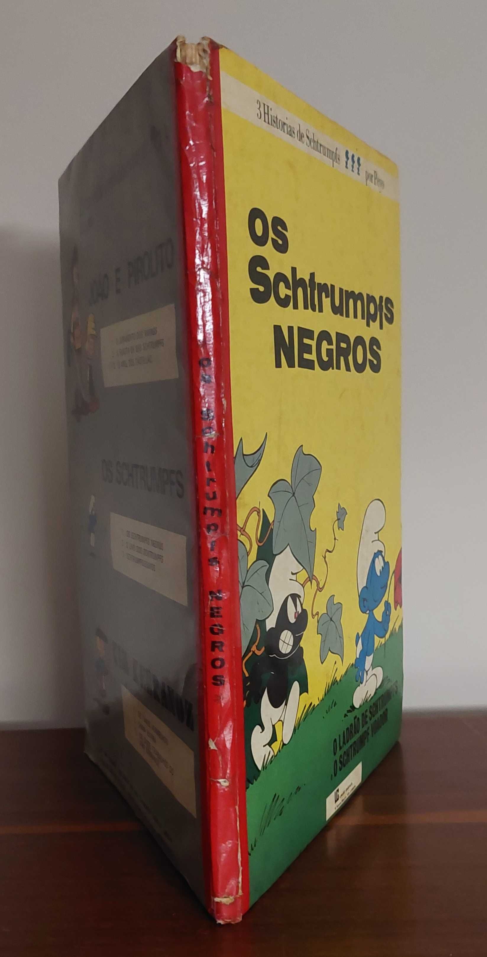 Banda desenhada rara. Os Schtrumpfs Negros