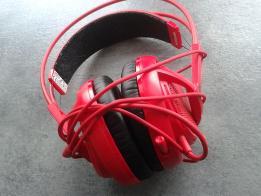Słuchawki SteelSeries Siberia 200 do komputera gamingowe z mikrofonem