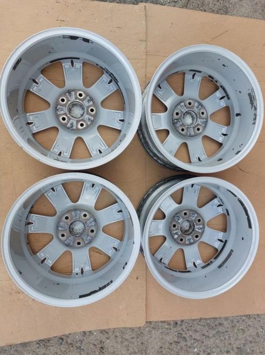 Диски vw 5*120(t5, touareg 2.5) з зимовою гумою (50%)