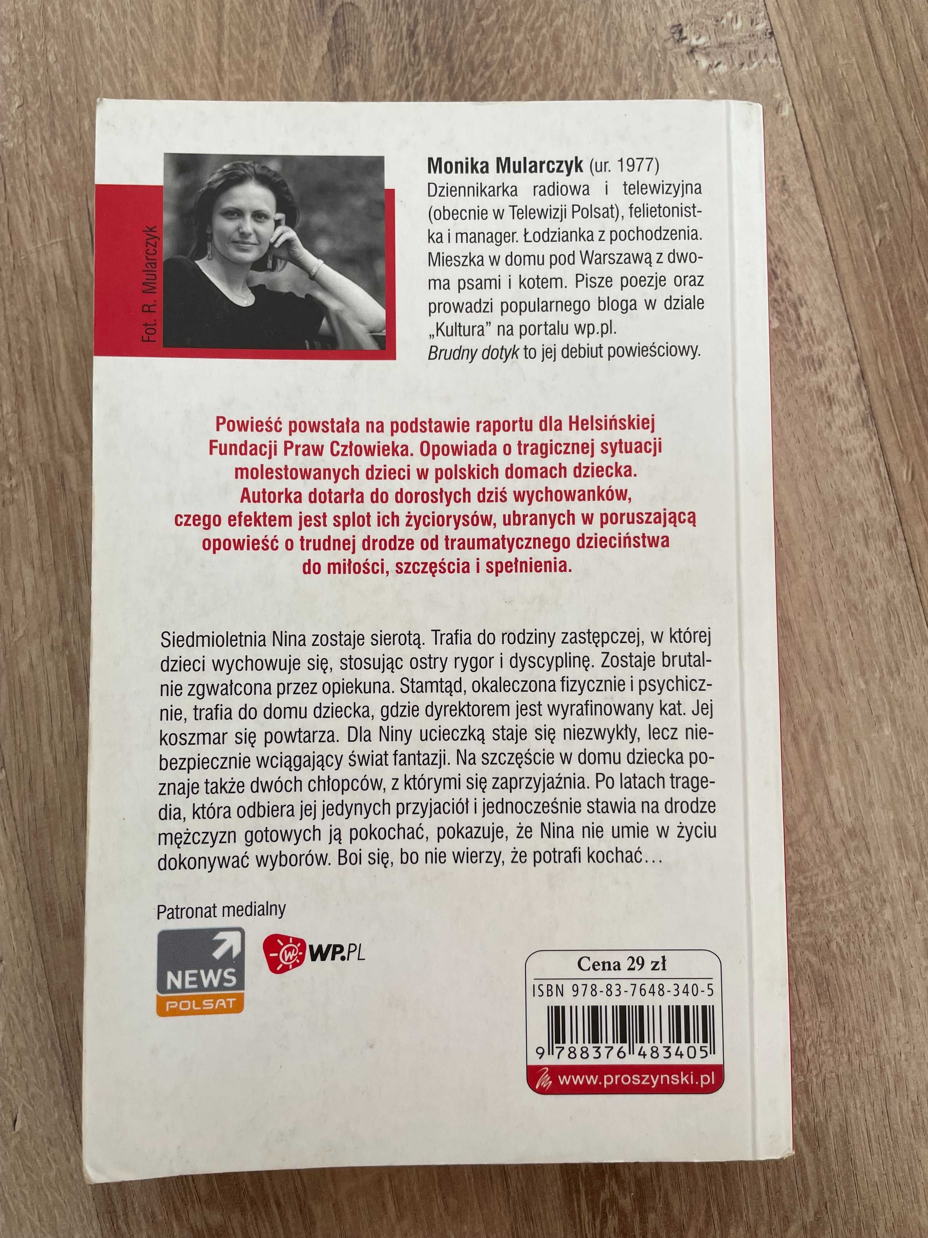 Brudny dotyk Monika Mularczyk książka literatura obyczajowa