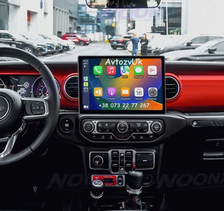 Android 14 WRANGLER Jeep USB GPS 2 din дин Вранглер CarPlay Магнитола