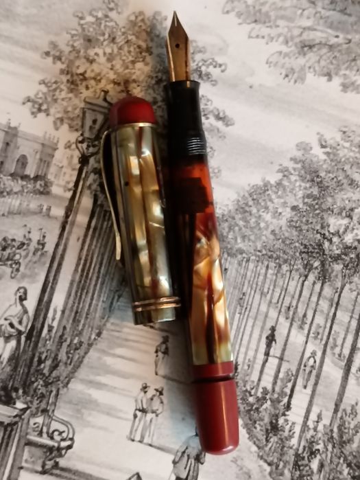 Caneta antiga Pelikan Emege