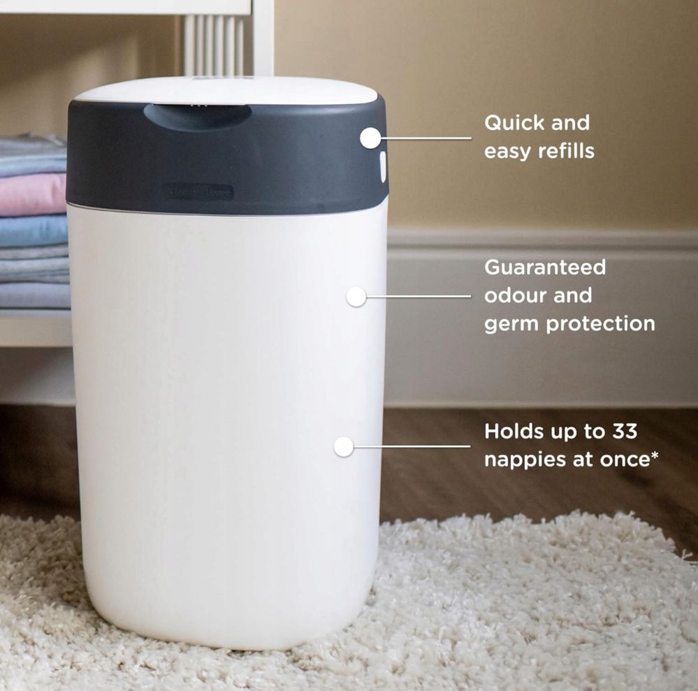 ‼️Kosz na Pieluchy Pampersy • Tommee Tippee Twist and Click Advanced •