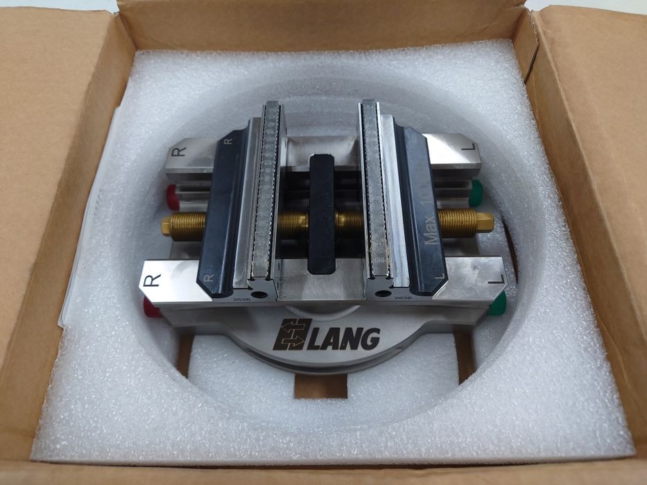 Imadło Lang CNC 5 osiowe nowe maszynowe