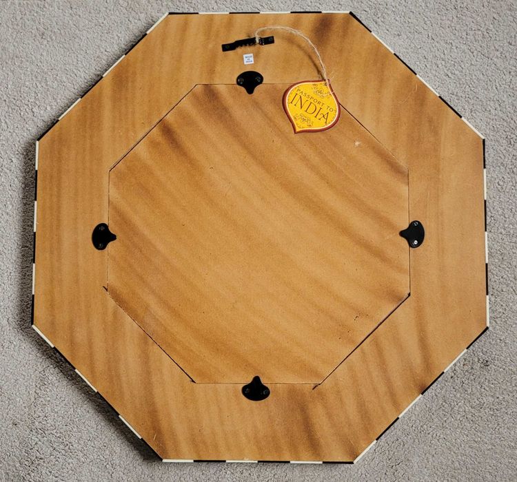 Lustro z Indii ośmiokątne