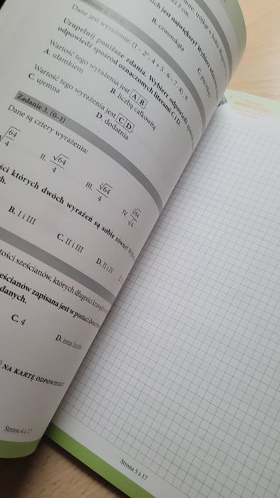 Egzamin ósmoklasisty arkusze matematyka