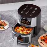 Аерогриль аерофритюрниця електрична сенсорна 7л 2400Ват AIR FRYER