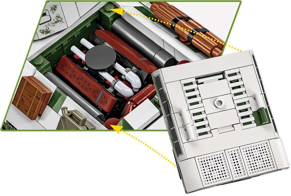 Klocki cobi 2595 czołg T34-76