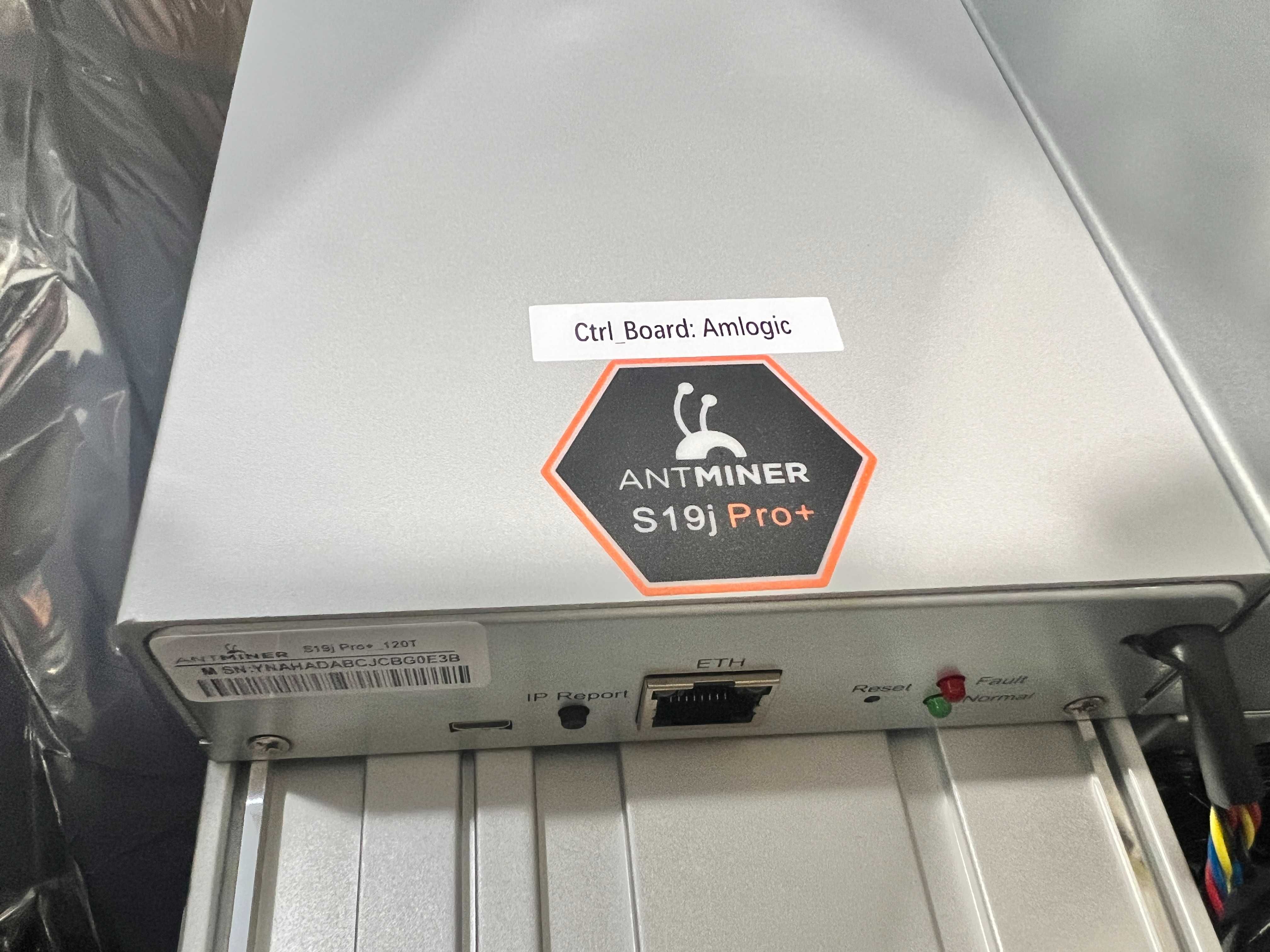 Б/в Майнери Asic Bitmain Antminer S19j Pro+ 117 Th 3400Вт Наявність