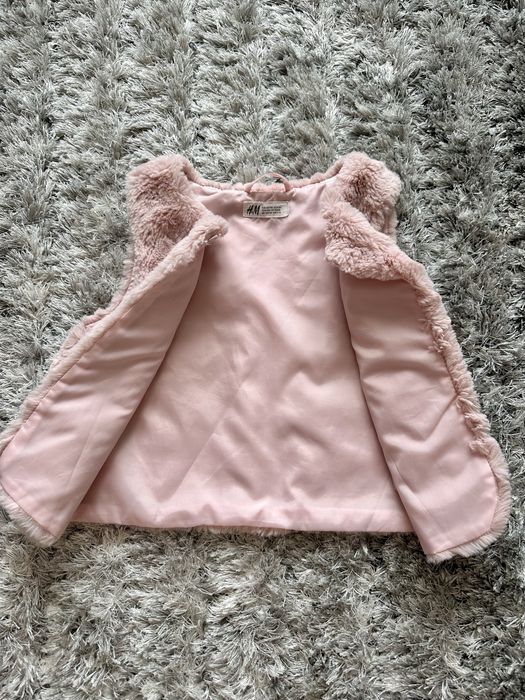 H&M futerko kamizelka ideał vest fur