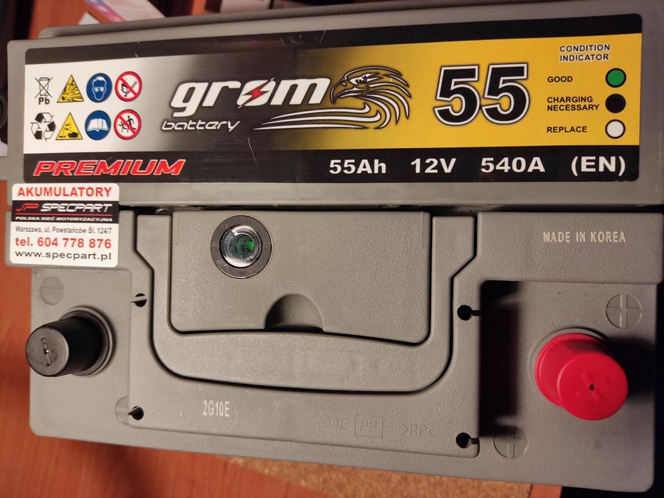 Akumulator -GROM premium x pro