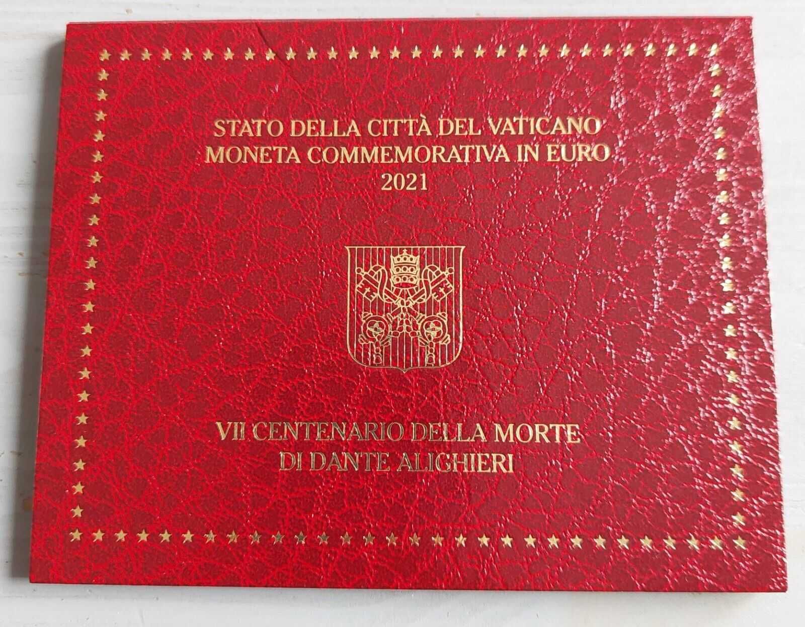 VATICANO 2021- VII Centenario Morte de  Dante Alighiere