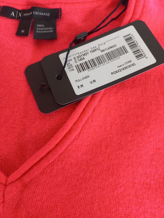 Armani exchange 100% кашемир