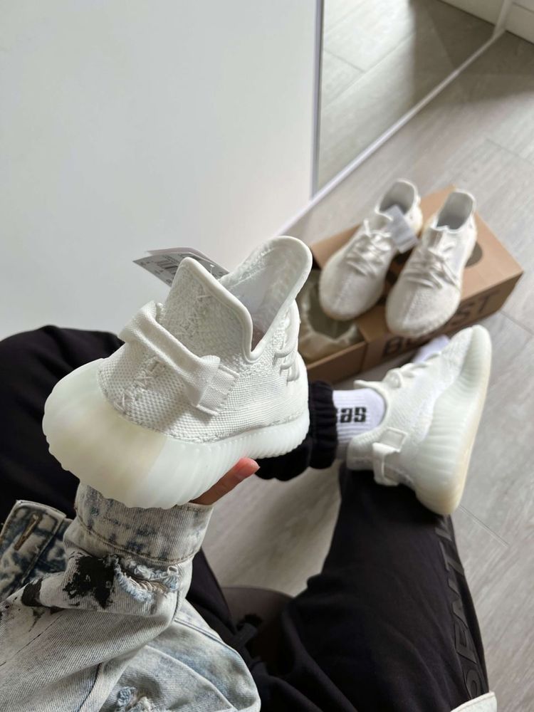 Оригинальные Adidas Yeezy Boost 350 V2 Cream/Triple White Original