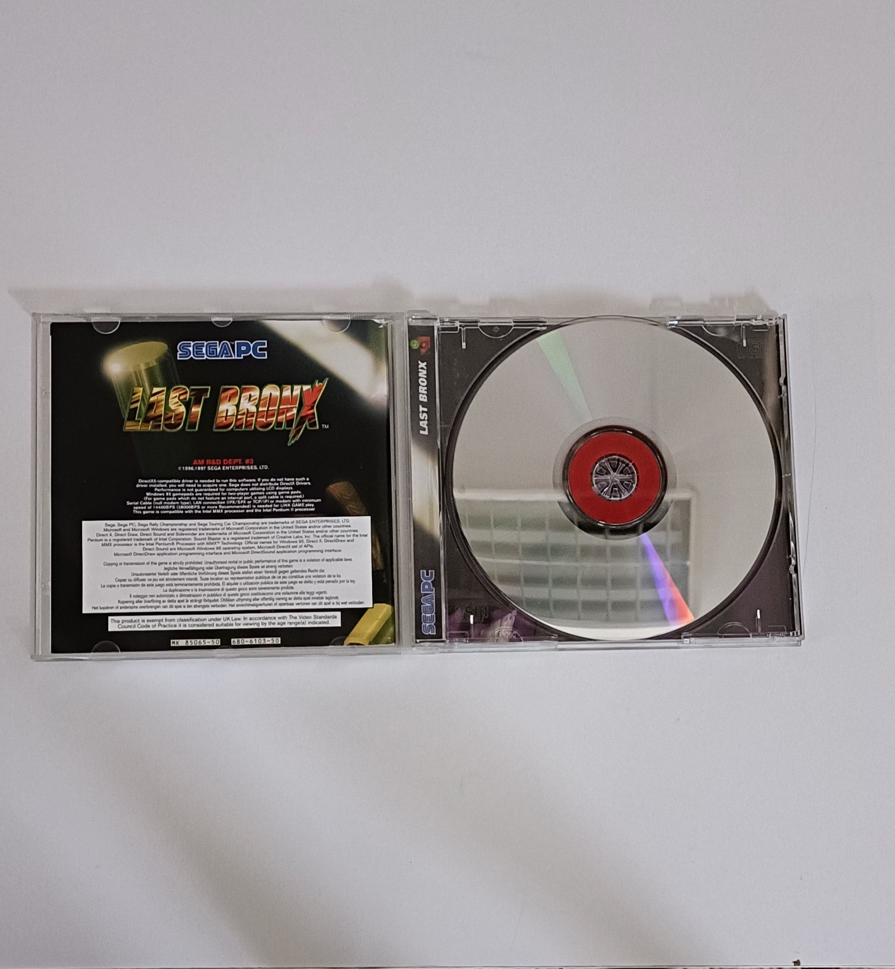 Last Bronx PC CD-ROM