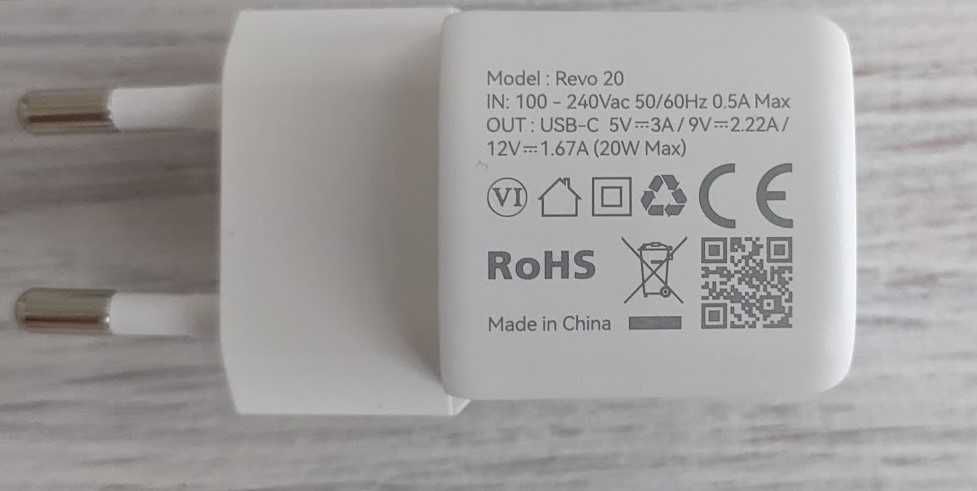 Зарядний пристрій VOLTME Revo mini Type-C 20W | Essager 67W GAN