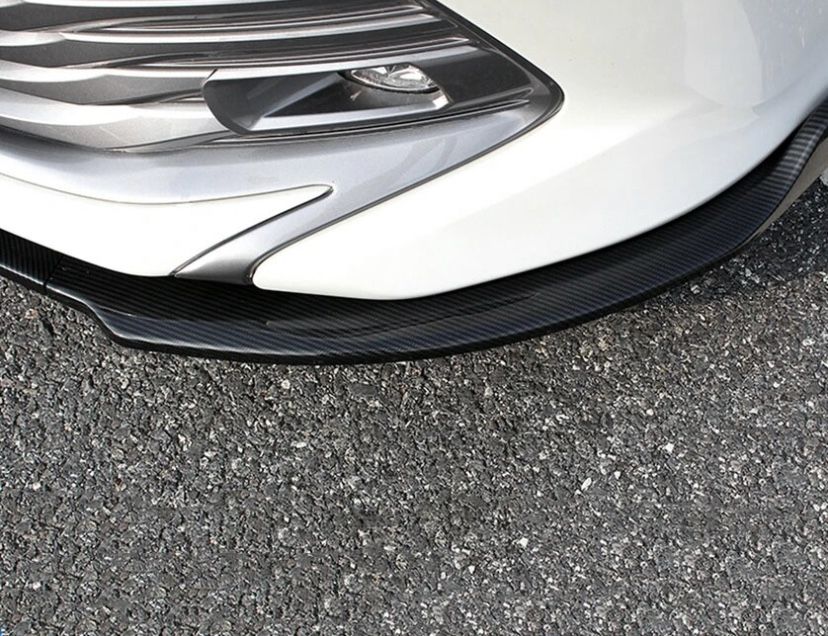 Сплиттер обвес Toyota Camry 70 LE XLE передний бампер тюнинг TRD