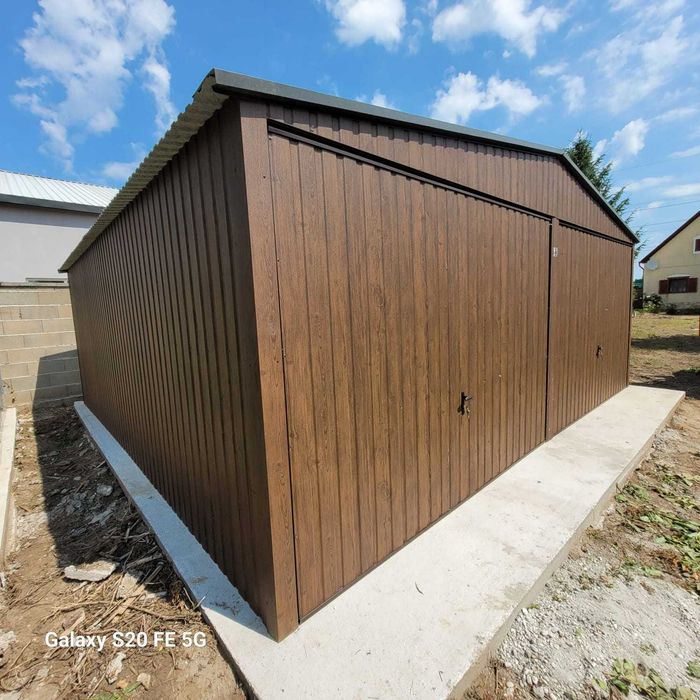 Garaże Blaszane Łódź Sieradz Wieluń 3x5 4x6 6x5 6x6 Producent