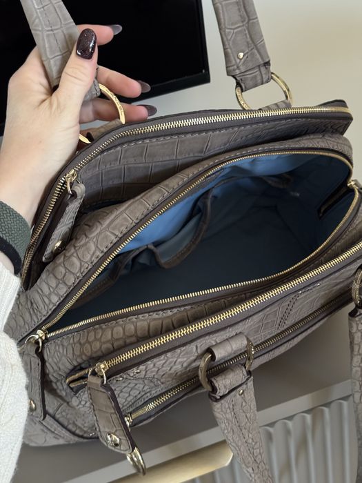 Шкіряна сумка Lancel франція ексклюзив